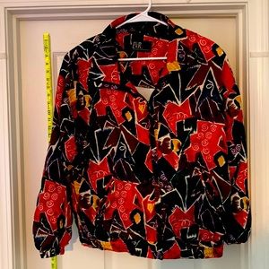 Vintage EVR wind breaker jacket.